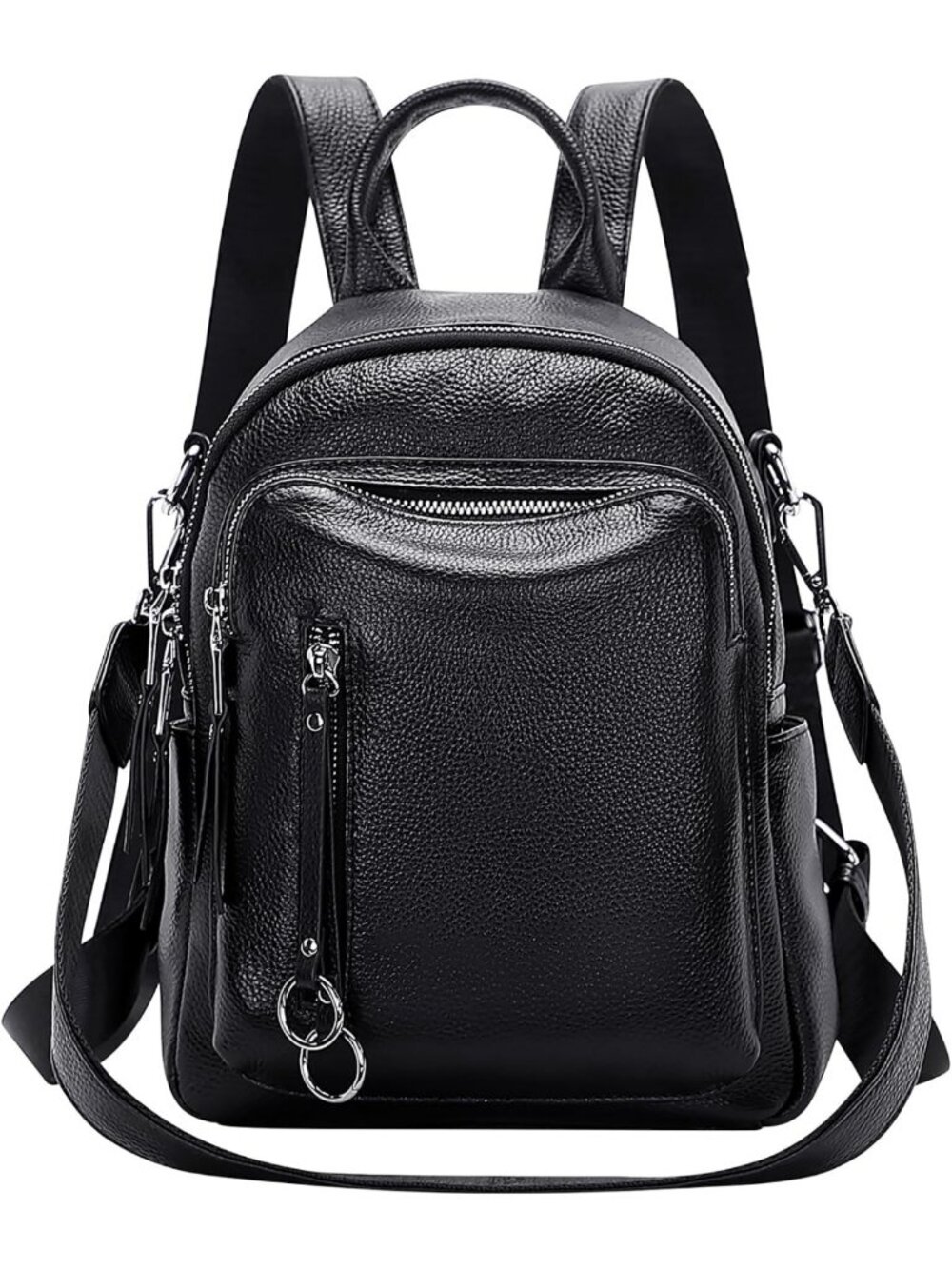 Stylish Small Genuine Leather Backpack for Women | Casual Daily Daypack